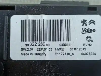 Автозапчастина б/у модуль комфорт для peugeot 308 sw ii (lc_, lj_, lr_, lx_, l4_) 1.5 bluehdi 130 посилання на oem iam 9832228080  