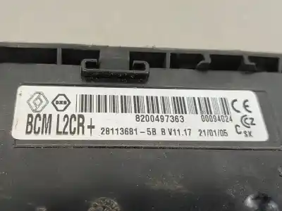 Second-hand car spare part comfort module for renault modus / grand modus (f/jp0_) 1.2 (jp0c jp0k fp0c fp0k fp0p jp0p jp0t) oem iam references 8200497363  
