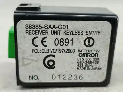 Second-hand car spare part start/stop control unit for honda jazz ii (gd_, ge3, ge2) 1.2 i-dsi (gd5 ge2) oem iam references 38385saag01  