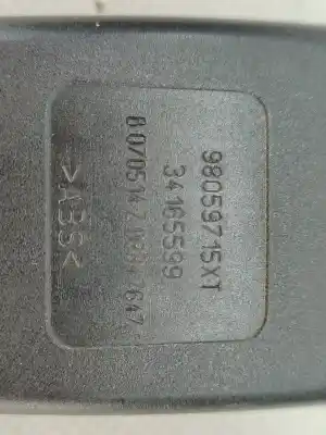 Автозапчасти б/у левый задний крюк ремня за citroen c4 cactus van (0b_, 0p_) bluehdi 100 ссылки oem iam 98059715xt  