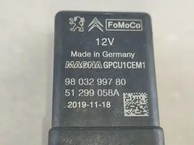 Автозапчастина б/у коробка передігрів для peugeot 308 sw ii (lc_, lj_, lr_, lx_, l4_) 1.5 bluehdi 130 посилання на oem iam 9803299780  