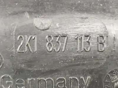 Автозапчасти б/у левая передняя внутренняя ручка за volkswagen caddy ka/kb (2k) 1.9 tdi ссылки oem iam 2k1837113b  