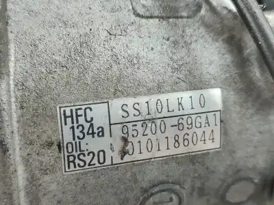 Pezzo di ricambio per auto di seconda mano compressore aria condizionata per suzuki wagon r hatchback 1.0 riferimenti oem iam 9520069ga1  