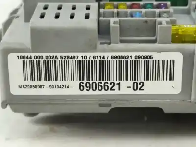 Second-hand car spare part fuse box unit for bmw 3 touring (e91) 325 d oem iam references 690662102  