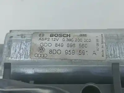 Peça sobressalente para automóvel em segunda mão motor elétrico de teto por audi a4 b5 (8d2) 1.9 tdi referências oem iam 8d0959591a   Peça sobressalente para automóvel em segunda mão motor elétrico de teto por audi a4 b5 (8d2) 1.9 tdi referências oem iam 8d0959591a