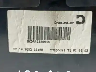 Second-hand car spare part center armrest for bmw 7 (e65, e66, e67) 730 d oem iam references 7011600  