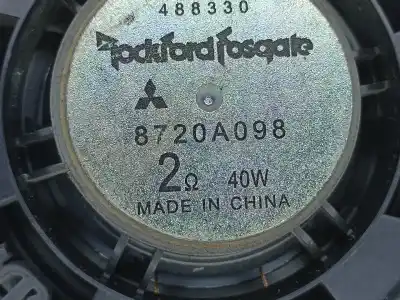 Автозапчасти б/у динамик за mitsubishi outlander ii (cw_w) 1722 ak gasóleo 2011 5p ссылки oem iam   