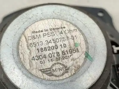 Second-hand car spare part speaker for mini mini (r56) one oem iam references 430407861951  
