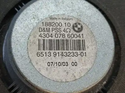 Second-hand car spare part speaker for bmw 3 (e90) 318 d oem iam references   