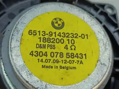 Second-hand car spare part speaker for bmw x1 (e84) sdrive 20 d oem iam references 65139143232  