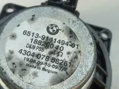 Second-hand car spare part speaker for bmw x1 (e84) sdrive 20 d oem iam references 65139141494  