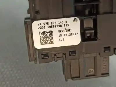 Second-hand car spare part multifunction switch for seat ateca (kh7) 2.0 tdi oem iam references 575927143d  