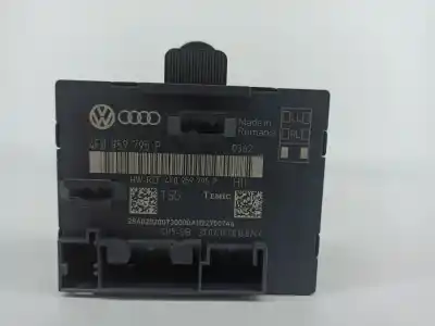 Peça sobressalente para automóvel em segunda mão unidade de controlo da porta traseira direita por audi a6 c6 avant (4f5) 3.0 tdi quattro referências oem iam 4f0959795p
