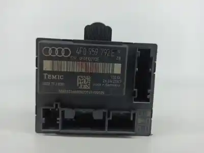 Peça sobressalente para automóvel em segunda mão unidade de controlo da porta dianteira esquerda por audi a6 c6 avant (4f5) 2.0 tdi referências oem iam 4f0959792e