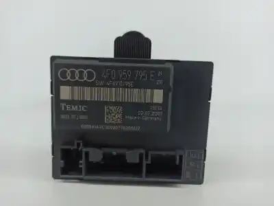 Peça sobressalente para automóvel em segunda mão unidade de controlo da porta traseira esquerda por audi a6 c6 avant (4f5) 2.0 tdi referências oem iam 4f0959795e