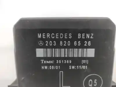 Second-hand car spare part comfort module for mercedes-benz c-class t-model (s203) c 220 cdi (203.206) oem iam references 2038206526  