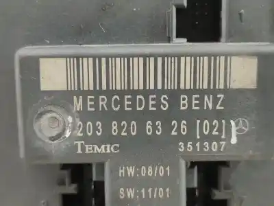 Автозапчастина б/у модуль комфорт для mercedes-benz c-class t-model (s203) c 220 cdi (203.206) посилання на oem iam 2038206326  