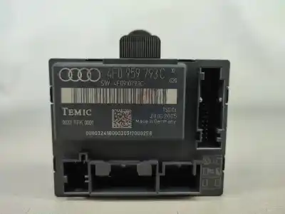 Second-hand car spare part front left door control unit for audi a6 c6 (4f2) 2.0 tdi oem iam references 4f0959793c