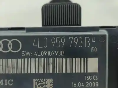 Автозапчасти б/у блок управления левой передней дверью за audi q7 (4l) 3.0 tdi ссылки oem iam 4l0959793b  