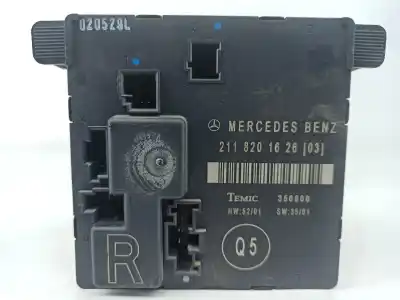 Tweedehands auto-onderdeel COMFORTMODULE voor MERCEDES-BENZ E-CLASS (W211) E 270 CDI (211.016) OEM IAM-referenties 2118201626  