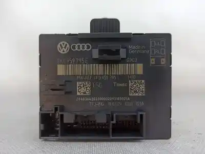 Peça sobressalente para automóvel em segunda mão unidade de controlo da porta traseira esquerda por audi a5 cabriolet (8f7) 3.0 tdi quattro referências oem iam 8k0959795e