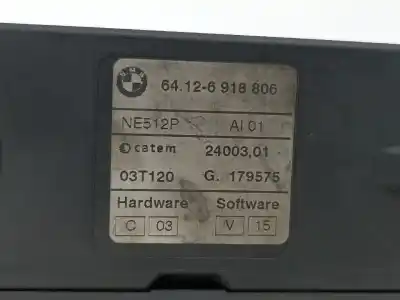 Peça sobressalente para automóvel em segunda mão peças diversas por bmw 3 (e46) 320 d referências oem iam   