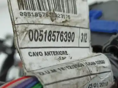 Pezzo di ricambio per auto di seconda mano pezzi vari per fiat 500 (312_) 1.2 (312axa1a) riferimenti oem iam   