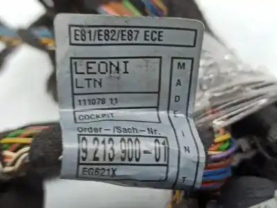 Pezzo di ricambio per auto di seconda mano pezzi vari per bmw 1 (e81) 118 d riferimenti oem iam   