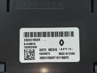 Pezzo di ricambio per auto di seconda mano pezzi vari per renault clio v (bf_) 1.0 tce 100 (b7mt) riferimenti oem iam   