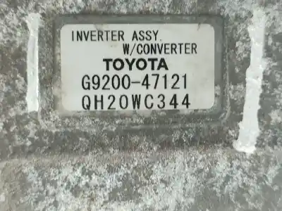 Автозапчасти б/у различные детали за toyota prius hatchback (_w2_) 1.5 hybrid (nhw20_. nhw20r) híbrido (gasolina) 2007 5p ссылки oem iam   