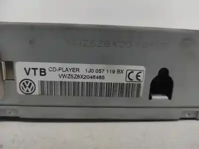 Автозапчастина б/у аудіо система / радіо cd для volkswagen passat variant (3b5) 1.9 tdi посилання на oem iam 1j0057119bx  