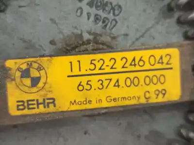 Peça sobressalente para automóvel em segunda mão ventilador de aquecimento por bmw 5 (e39) 525 tds referências oem iam 11522246042  