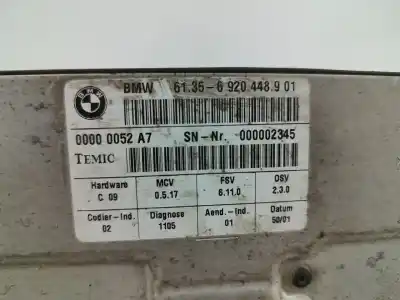 Peça sobressalente para automóvel em segunda mão centralina de assentos por bmw 7 (e65, e66, e67) 745 i. li referências oem iam 61356920448901  