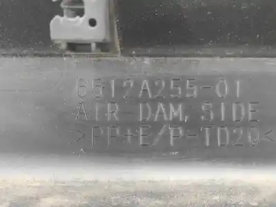 Автозапчастина б/у ліва бічна сподница (виріз) для mitsubishi outlander ii (cw_w) 2.2 di-d 4wd посилання на oem iam   