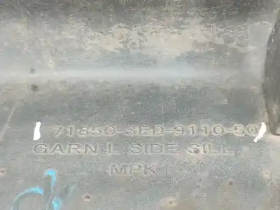 Tweedehands auto-onderdeel rok linkerzij (gesneden) voor honda accord tourer (cn/cm) 2.2 ctdi oem iam-referenties 71850sed911050  