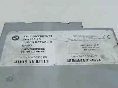 Peça sobressalente para automóvel em segunda mão sistema de áudio / rádio cd por bmw 3 (e46) 320 d referências oem iam 6512693562901  