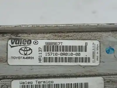 Автозапчастина б/у масляний радіатор для lexus is ii (_e2_) 220d (ale20) посилання на oem iam 988967t  