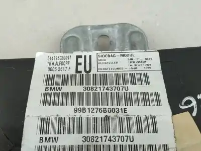 Peça sobressalente para automóvel em segunda mão airbag frontal lado esquerdo por bmw 3 (e46) 320 d referências oem iam 30821743707u  