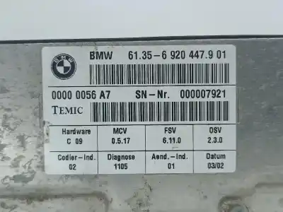 Second-hand car spare part switchboard seats for bmw 7 (e65, e66, e67) 730 d oem iam references   