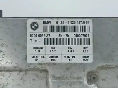 Second-hand car spare part switchboard seats for bmw 7 (e65, e66, e67) 730 d oem iam references   