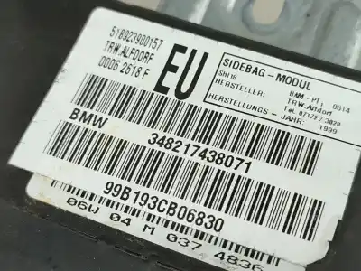 Second-hand car spare part front right side airbag for bmw 3 (e46) 320 d oem iam references 348217438071  