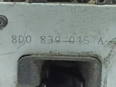 Second-hand car spare part rear left door lock for audi a4 b5 avant (8d5) 2.5 tdi oem iam references 8d0839015a  