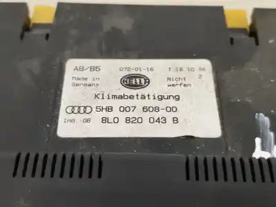İkinci el araba yedek parçası iklim kontrolü için audi a4 b5 avant (8d5) 1.9 tdi oem iam referansları 8l0820043b  