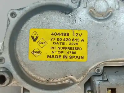 Gebrauchtes Autoersatzteil hinterer wischermotor zum renault clio ii fase i (b/cb0) (1998->) 1.9 d (b/cb0e) oem-iam-referenzen 7700429615a  