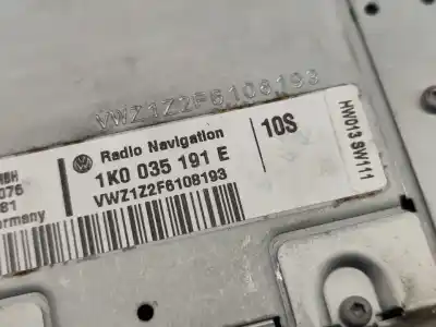 Автозапчасти б/у аудиосистема / радио cd за volkswagen passat variant (3c5) 2.0 tdi ссылки oem iam 1k0035191e  