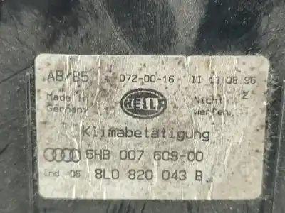 Автозапчасти б/у климат-контроль за audi a4 avant (8d5, b5) 113 m/380 gasóleo 1998 5p ссылки oem iam 5hb00760800  