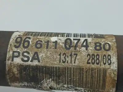 Автозапчасти б/у передняя правая трансмиссия за peugeot 308 sw i (4e_, 4h_) 1.6 hdi ссылки oem iam 9661107480  