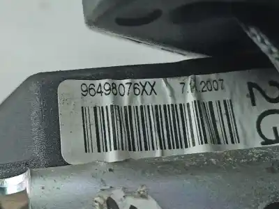 Автозапчасти б/у задний левый ремень безопасности за peugeot 207 (wa_, wc_) 1.6 hdi ссылки oem iam 96498076xx  