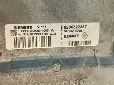 Автозапчасти б/у блок управления двигателем за renault clio iii (br0/1, cr0/1) 1.2 16v (br02 br0j br11 cr02 cr0j cr11) ссылки oem iam 8200510536  