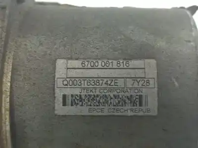 Second-hand car spare part steering box for peugeot 207 (wa_, wc_) 1.6 hdi oem iam references 6700001816  